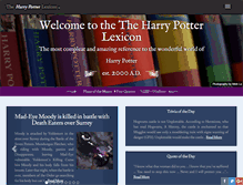 Tablet Screenshot of hp-lexicon.org